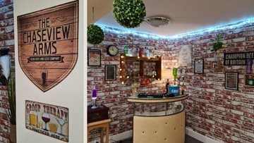 Staffordshire care home Residents welcome their new pub